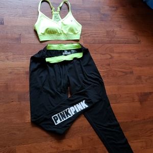 Pink ultimate Neon green  set